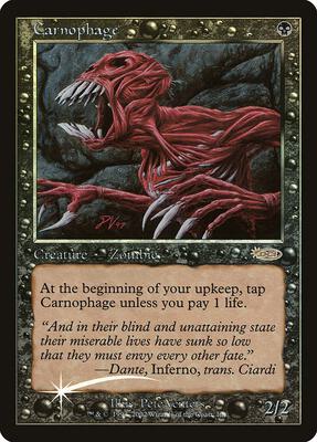 Carnophage card from FNM Promos
