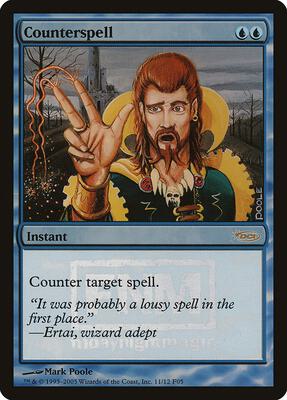 Counterspell card from FNM Promos