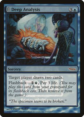 Deep Analysis card from FNM Promos