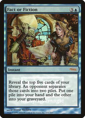 Fact or Fiction card from FNM Promos