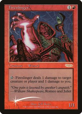 Fireslinger card from FNM Promos