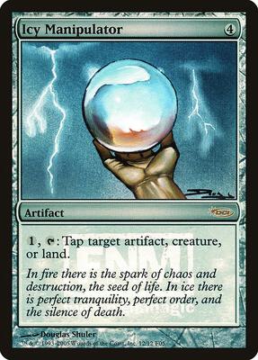 Icy Manipulator card from FNM Promos