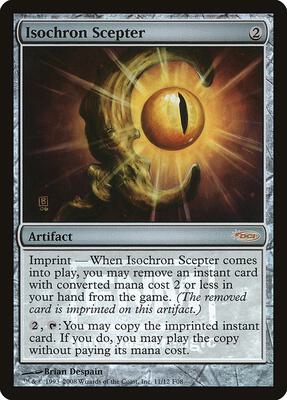 Isochron Scepter card from FNM Promos