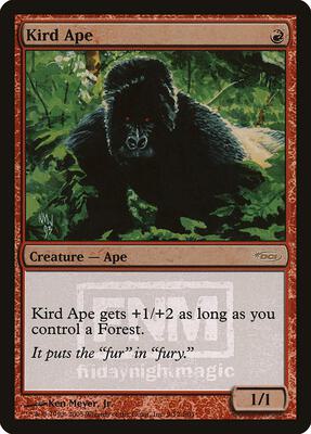 Kird Ape card from FNM Promos