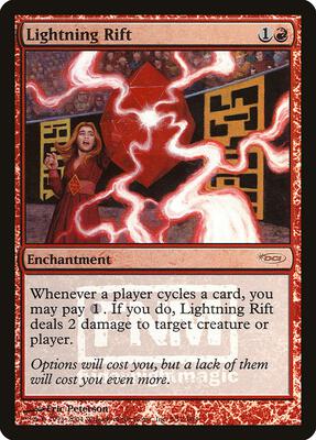 Lightning Rift card from FNM Promos