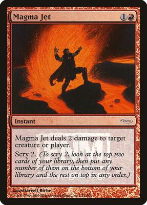 Magma Jet card from FNM Promos