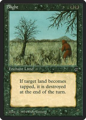 Blight card from Legends