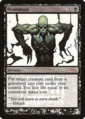 Reanimate card from FNM Promos