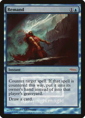 Remand card from FNM Promos