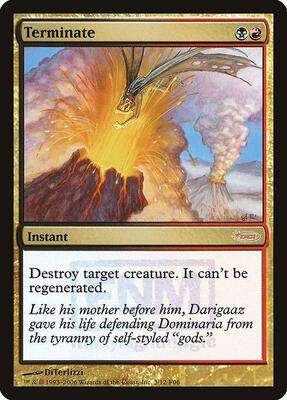 Terminate card from FNM Promos