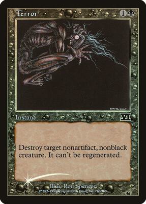 Terror card from FNM Promos