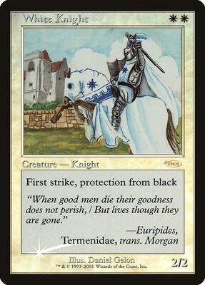 White Knight card from FNM Promos