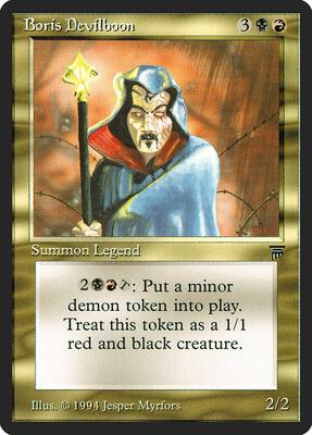 Boris Devilboon card from Legends