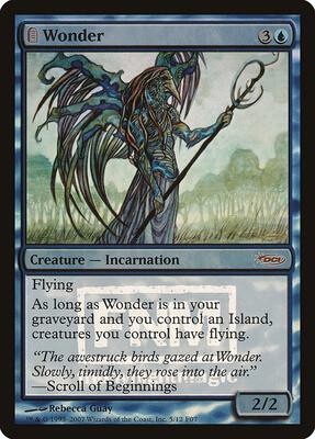 Wonder card from FNM Promos