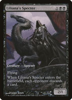 Liliana's Specter card from Game Day & Store Championship Promos