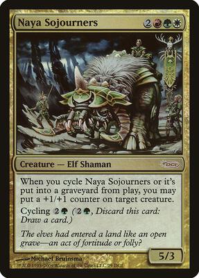 Naya Sojourners card from Game Day & Store Championship Promos