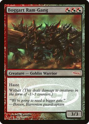 Boggart Ram-Gang card from WPN & Gateway Promos