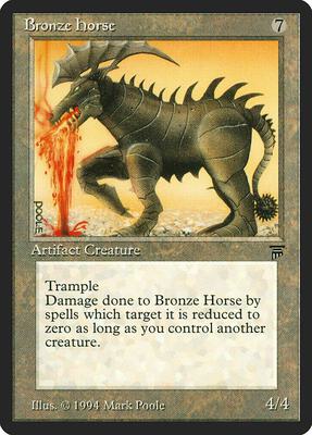 Bronze Horse card from Legends