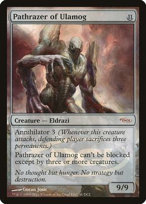 Pathrazer of Ulamog card from WPN & Gateway Promos
