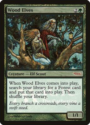 Wood Elves card from WPN & Gateway Promos