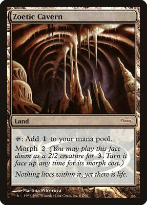 Zoetic Cavern card from WPN & Gateway Promos