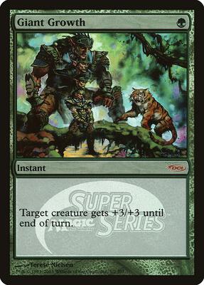 Giant Growth (Junior Super Series) card from Junior Series Promos