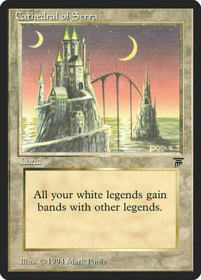 Cathedral of Serra card from Legends