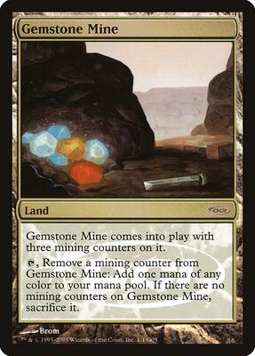Gemstone Mine card from Judge Promos