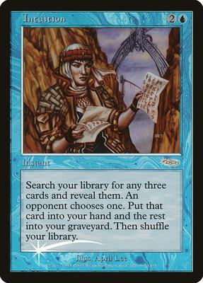 Intuition card from Judge Promos