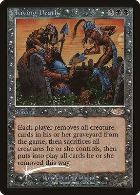 Living Death card from Judge Promos