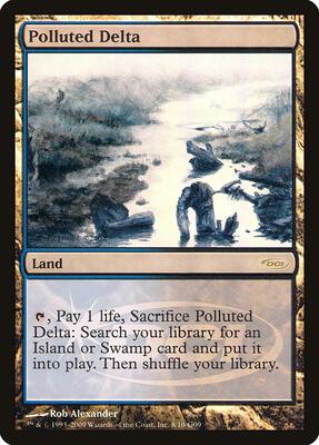 Polluted Delta card from Judge Promos