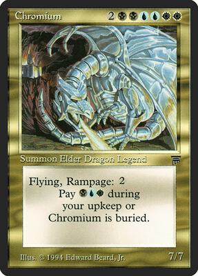 Chromium card from Legends