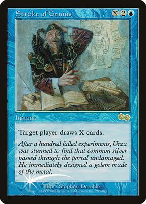 Stroke of Genius card from Judge Promos