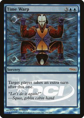 Time Warp card from Judge Promos