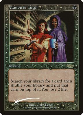 Vampiric Tutor card from Judge Promos