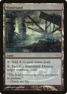 Wasteland card from Judge Promos