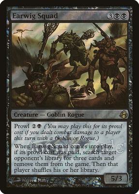 Earwig Squad card from Launch Party & Release Event Promos