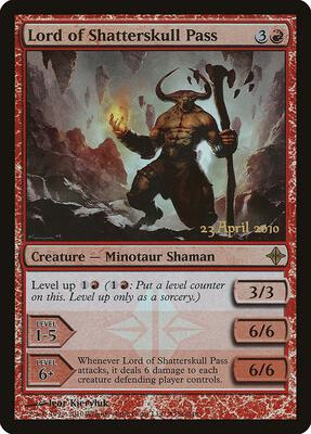 Lord of Shatterskull Pass card from Launch Party & Release Event Promos