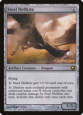 Steel Hellkite card from Launch Party & Release Event Promos