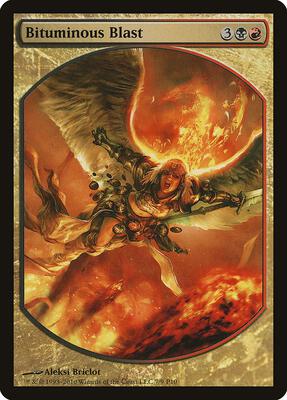 Bituminous Blast card from Magic Player Rewards