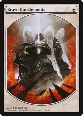 Brave the Elements card from Magic Player Rewards