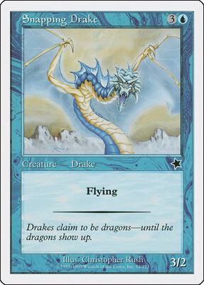 Snapping Drake card from Starter 1999