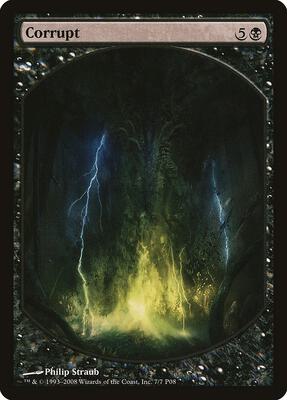 Corrupt card from Magic Player Rewards