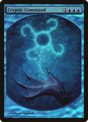 Cryptic Command card from Magic Player Rewards