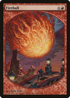 Fireball card from Magic Player Rewards
