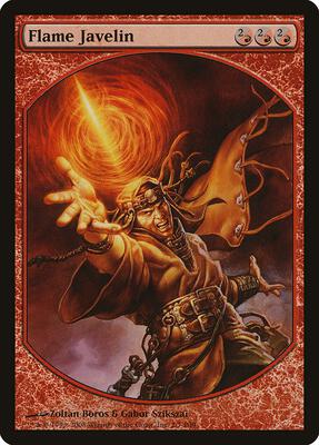 Flame Javelin card from Magic Player Rewards
