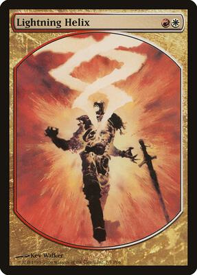 Lightning Helix card from Magic Player Rewards