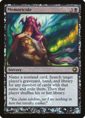 Memoricide card from Buy-A-Box Promos