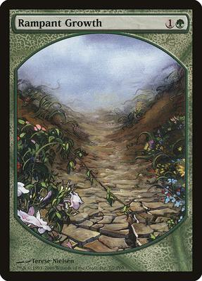 Rampant Growth card from Magic Player Rewards