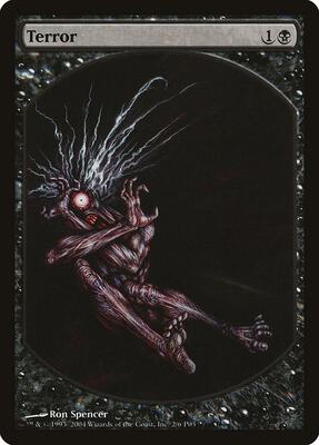 Terror card from Magic Player Rewards